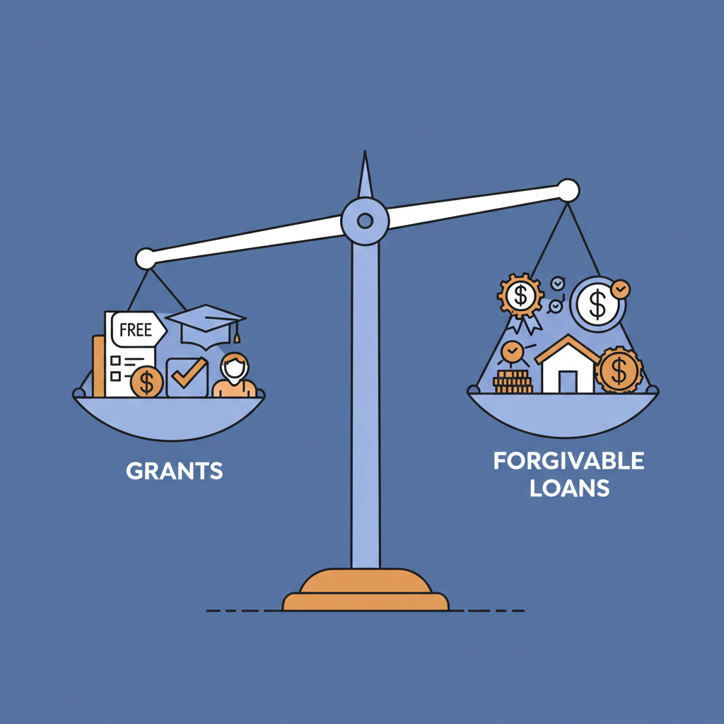 Grants vs Forgivable Loans-What’s the Difference