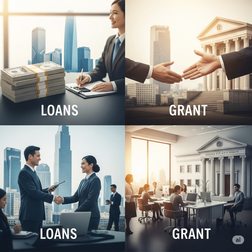 Business Loans vs Grants Expansion