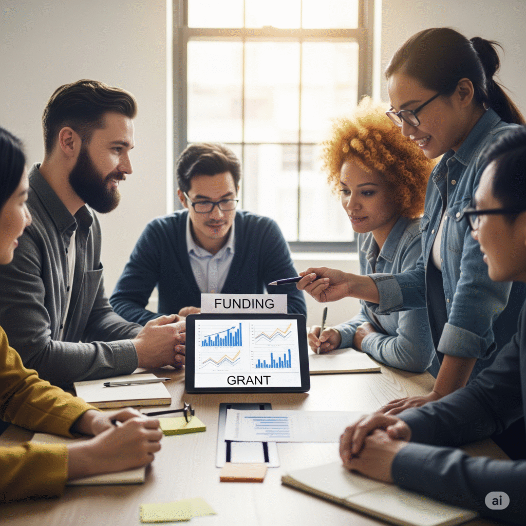 How to use business grant
